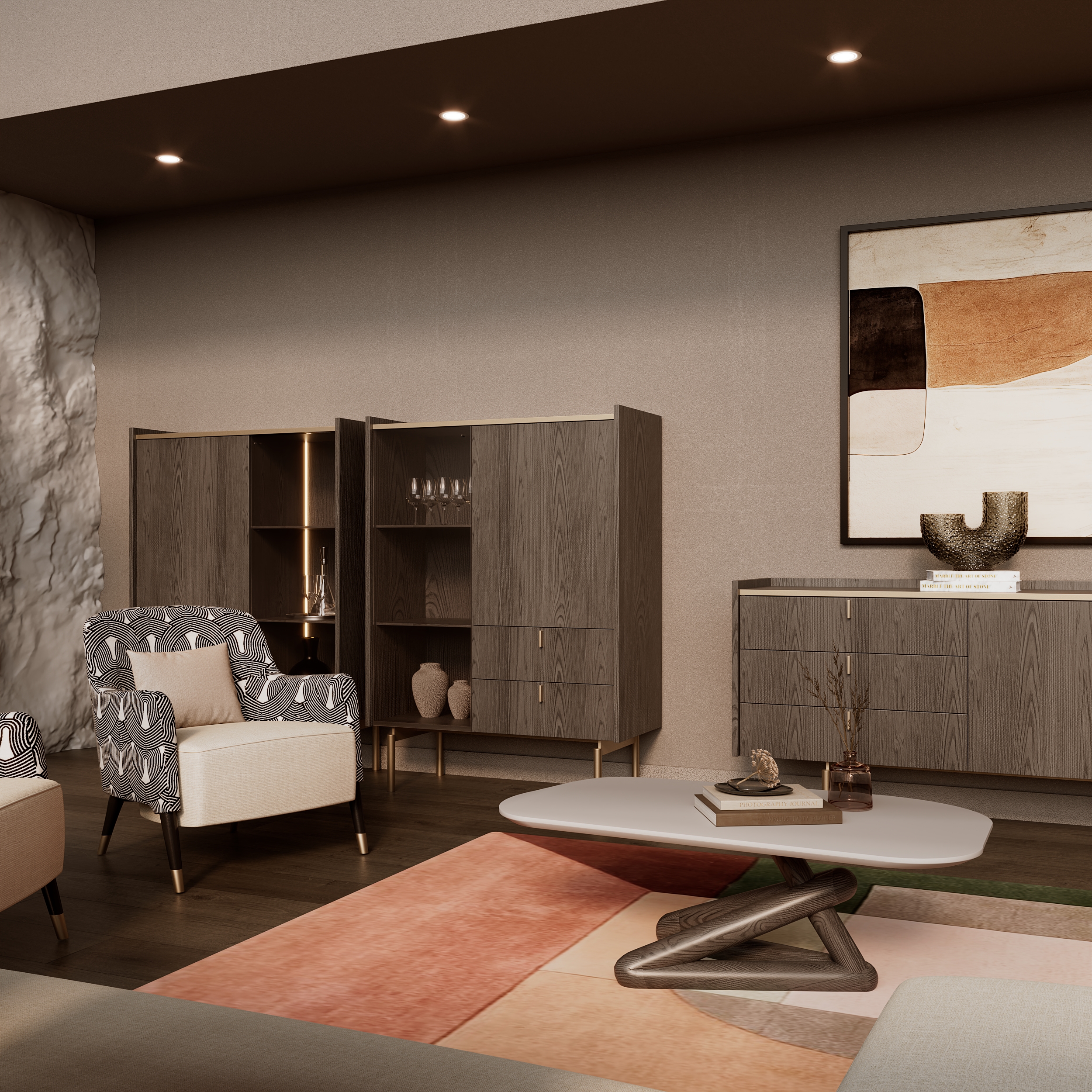Double-height living room in Barcelos — Gallery 2