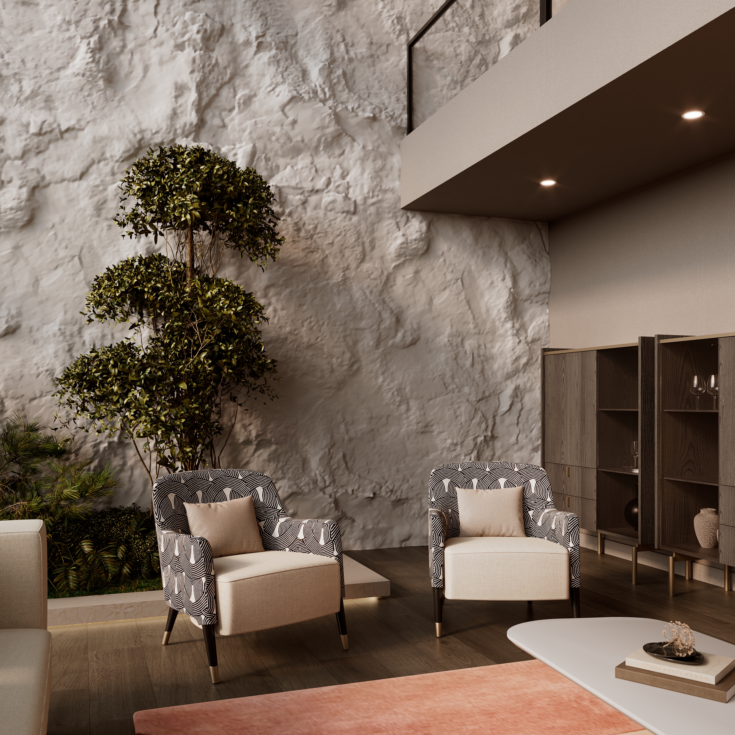Double-height living room in Barcelos — Gallery 3