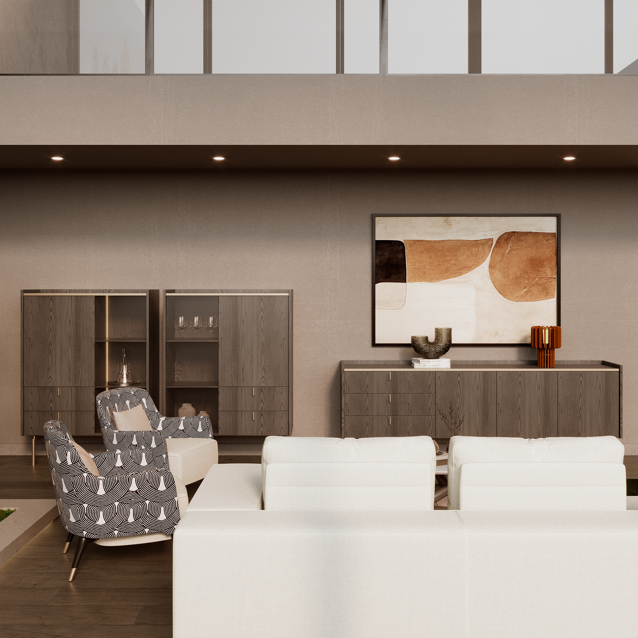 Double-height living room in Barcelos — Gallery 4